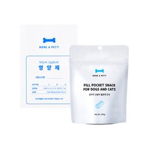 본아페티 강아지 영양제 샘플팩 1개+강아지 필포켓 간식 2g X 50ea