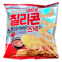 동아제과 이브로 칠리콘 스낵, 1개, 75g