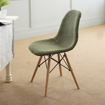 일루일루 모아 에펠 패브릭 기본형 의자 4색상 인테리어 의자, GREEN (그린)