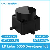 LD06 라이다 휴대용 ° DTOF 레이저 3D 스캐너 12M 범위 지원 ROS ross2 라즈베리 파이 젯슨 로보틱스 매핑, 한개옵션0