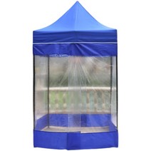 주차 부스 경비 방한 발렛 파킹 천막 부스 임시 천막, 1.2X1.2 4A타입