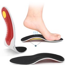 이노스포츠 3.2cm 높은 아치 쿠션깔창 기능성 인솔 아치서포트 깔창, EVA쿠션아치 블랙깔창/L사이즈