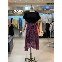 GGPX New. 티셔츠 앤 쉬폰스커트 원피스 (GMB6OP749F)