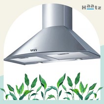 하츠 후드 데코 뉴침니 NCH-90SCI 쿠킹존 블랙 화이트 스테인레스