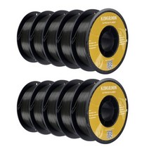 3D 프린터 필라멘트 1.75mm 10kg PETG 3D펜 PLA Filament 스팅3D, 10KG Black