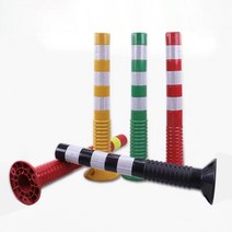협착방지봉 75cm 탄력봉 협착봉 시선유도봉 유도봉, 화이트, 1개