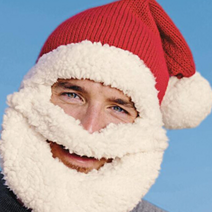 니트 산타모자 크리스마스모자 분리형