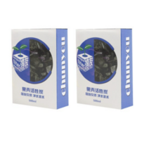 천우 활성탄 여과재, 500ml, 10개입