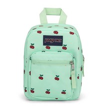 JanSport Big Break 단열 도시락 가방 - 학교 직장 또는 밀프랩에 더할 나위 없는 작은 소프트 사이드 보냉 도시락통 8비트 체리, One Size