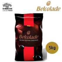벨코라데 다크 카카오 55% 초콜릿 200g 500g 1kg 5kg 벨기에산 벨코라도 커버처 파베 마카롱 티라미수 베이킹 발렌타인데이 빼빼로, 1개