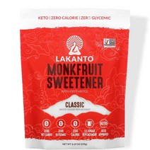 라칸토 몽크프룻 스위트너 위드 에리스톨 클래식 235g Lakanto Monkfruit Sweetener with Erythritol Classic