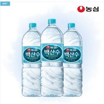 백산수 생수 깨끗한 먹는물 2L x 6개