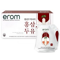 이롬 국산콩 홍삼 두유 1box, 110ml, 20개