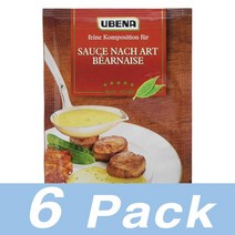 Ubena 소스 Nach Art 베어네이즈 Sauce Bearnaise Kpf 25G 6개