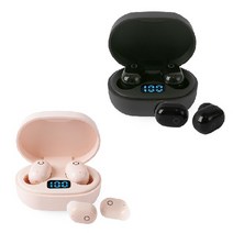 액센 SK120 조약돌 잔량표시 블루투스이어폰 5.0, 핑크