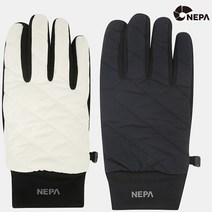 네파 NEPA 송파점 남여공용 겨울 가벼운 충전재를 내장하여 야외활동 및 일상생활에서도 활용도가 높은 패딩 글러브 SMART 스마트 패딩 장갑 7IF8109, 00M, CREAM(104)