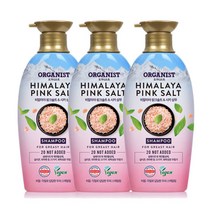 머릿결좋아지는샴푸 오가니스트 히말라야 스케일링 샴푸(비건) 500ml 3개