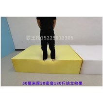 대형 접이식 착지 매트 두꺼운 매트리스 뜀틀 유도 매트 충격 흡수, 20 cm 두께 1x2m