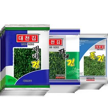 대천김 재래김/파래김/돌김 30봉(10봉 x 3세트)/구운김/조미김/전장김, 01.재래김10봉x3세트(총30봉), 선택완료