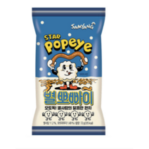 별뽀빠이 스낵, 72g, 17개