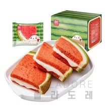중국식품 A1 수박 멜론 용과향 과일 빵 크림 샌드위치, 01-A타입[480gX1]