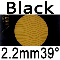 미니 탁구대 탁구장 챔피온 가정용 접이식 탁구네트 Galaxy yinhe jupiter ii 끈적끈적한 핍스인 탁구 고무 주황색 스폰지 포함, 블랙 2.2mm h39