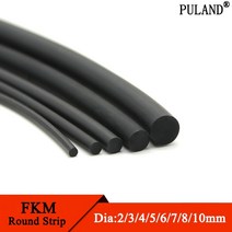 화장실문턱 문지방 욕실 문틀 1m 불소 고무 솔리드 스트립 직경 53 54 5mm O, 직경 10mm, 1미터
