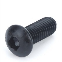 특수볼트10pcs 3/16 1/8 5/32 1/4 3/8 4 # 6 8 10 10.9 학년 합금강 영미 표준 버튼 둥근 머리 육각 소켓, 05 6-32_12 3/8