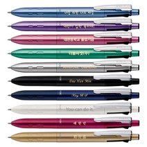 제브라 3색볼펜 ZX3C 무료 이니셜 각인 선물상자 증정, 라이트블루그린