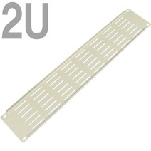 MDO8058 CYPV 허브랙 통풍식 블랭크 판넬(2U 아이보리) 허브랙/서버랙/방음랙/서버보관랙, 1