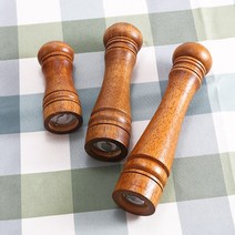 제분기 주방기구 후추 그라인더 5 인치 8 10 수동 제분소 소금 목재, 03 10 inch