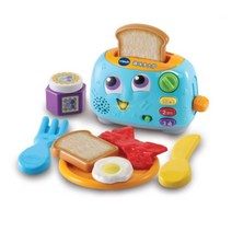 립프로그 LeapFrog Yum 2 3 토스트기 주방놀이 토스터 장난감, A.주방세트