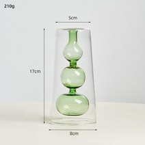 테라리움 비바리움 파충류 도마뱀 개구리 사육장 케이지 북유럽 스타일 테라리움 유리 꽃병 홈 데코 소품, 07 129-7