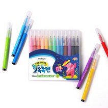 예스통상 [빠른배송] 신학기준비물 쉽고빠르게! 신학기 학습준비물 준비 5분컷!!, 51. 문화 촉촉펜 12색