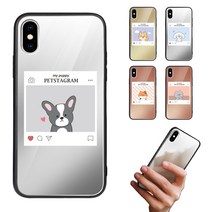 아이폰14 케이스 팻스타그램 미러범퍼 거울