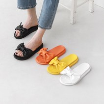 왕리본 포인트 통굽 슬리퍼(2.2cm) 10960