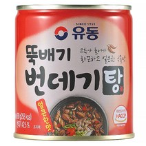 유동 뚝배기 번데기탕 얼큰한맛 280g x10캔 / 구수 캔, 유동 뚝배기번데기탕 얼큰한맛 280g, 10캔