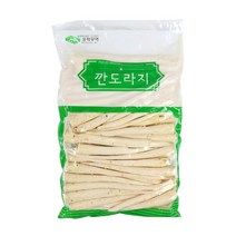 세척 깐 통도라지 2kg 깐도라지 진공포장, 1개
