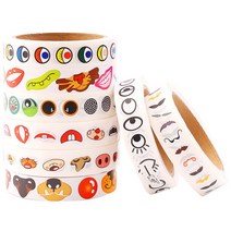 DIY표정스티커(눈코입 8종택1)-SUN, G입