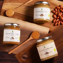 넛츠그린 땅콩 스프레드 200g X 1병 무설탕 잼 식물성 버터, 땅콩 크런치 스프레드 1병