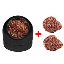 논가스 용접기 휴대용 레이저 알곤 아크 co2 솔더링 인두 팁 클리너 디솔더링 클리닝, 블랙 세트