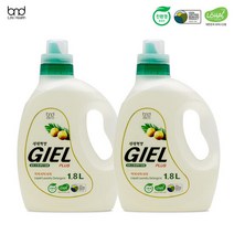 [세제혁명] NEW지엘플러스 1800ml X 2통, 2개, 1.8L