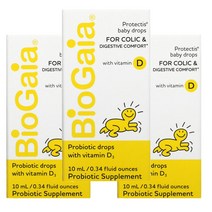 바이오가이아 프로텍티스 베이비 드롭 비타민D 함유 10ML 3개