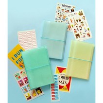 콜렉트북제작 씰북 띠부씰컬렉션북 띠부띠부씰북 긴사이즈, 트윙클 아쿠아