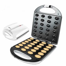 호두과자기계 땅콩빵 제조기 미니 휴게소 커피콩빵, 블랙 2000W 6012 스테이크 메이커