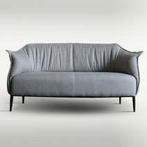 엔틱가구 그레이색상 2인 패브릭소파 9016-GRAY 포인트가구