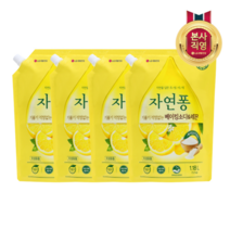 자연퐁 자연퐁 베이킹소다 레몬 R 1.18L x4개, 4개