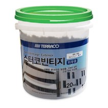 테라코 스터코 빈티지 벽면용 (외부용) 20kg, EX300(화이트)