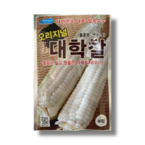 대학찰 옥수수 종피가 얇고 맛좋은 씨앗 80립