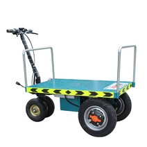 농업용 운반차 전기 엔진 궤도 전동수레 4륜 축산업 핸드카트, 83x45 24V12A 500W